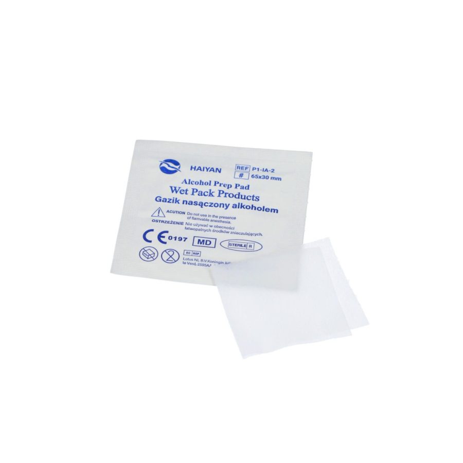 Spirta salvetes N100, 70% izopropilspirts, sterilas Spirta salvetes N100, 70% izopropilspirts, sterilas