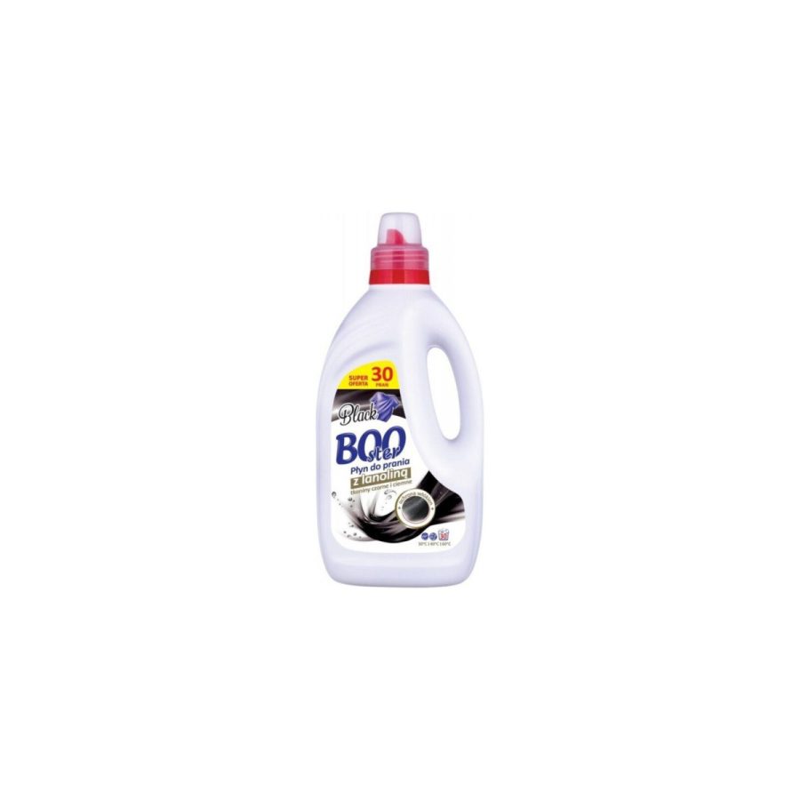 BOOSTER BLACK 1,5 L, mazgāšanas līdzeklis melniem un tumšiem audumiem BOOSTER BLACK 1,5 L, mazgāšanas līdzeklis melniem un tumšiem audumiem