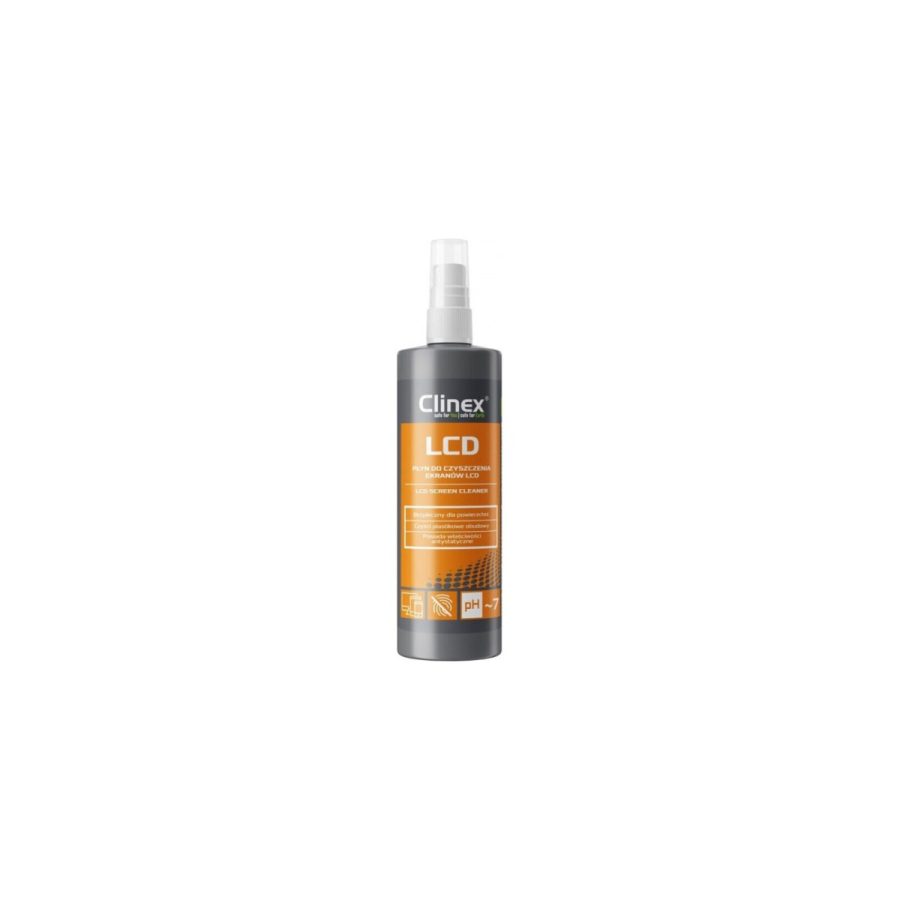 LCD ekrānu tīrīšanas līdzeklis CLINEX LCD, 200 ml LCD ekrānu tīrīšanas līdzeklis CLINEX LCD, 200 ml