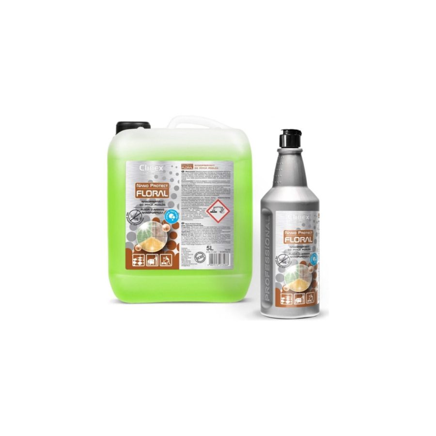 CLINEX NANO PROTECT FLORAL Universāls mazgāšanas līdzeklis nano daļiņas saturošs CLINEX NANO PROTECT FLORAL Universāls mazgāšanas līdzeklis nano daļiņas saturošs