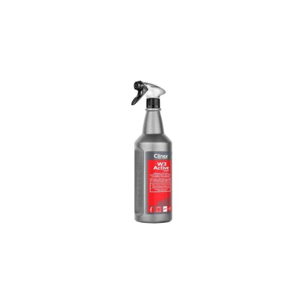 Sanitāro telpu mazgāšanas līdzeklis ar polimēru CLINEX W3 ACTIVE SHIELD, 1 L