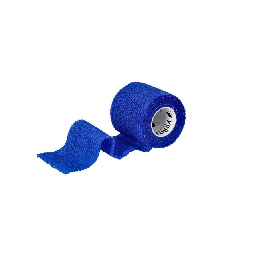 Elastīgā saite yellowBAND, pašpielīpošs pārsējs, zils, 5 cm × 4,5 m Elastīgā saite yellowBAND, pašpielīpošs pārsējs, zils, 5 cm × 4,5 m