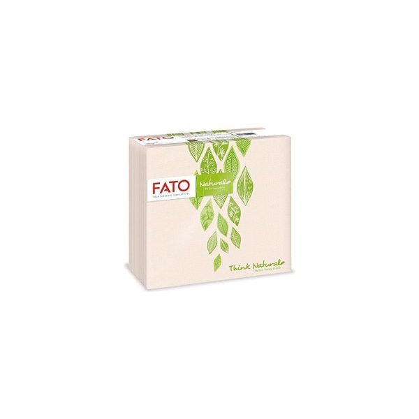 FATO NATURAL VEGGIE 38 × 38 cm — galda salvetes no pārstrādāta kartona