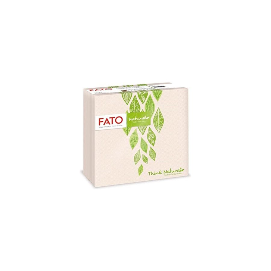 FATO NATURAL VEGGIE 38 × 38 cm — galda salvetes no pārstrādāta kartona