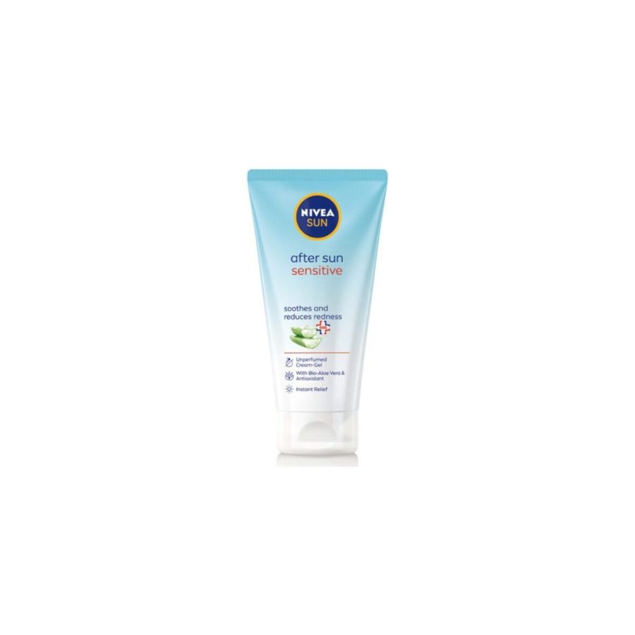 NIVEA SUN After Sun Sensitive nomierinošs krēms-želeja pēc sauļošanās, 175 ml