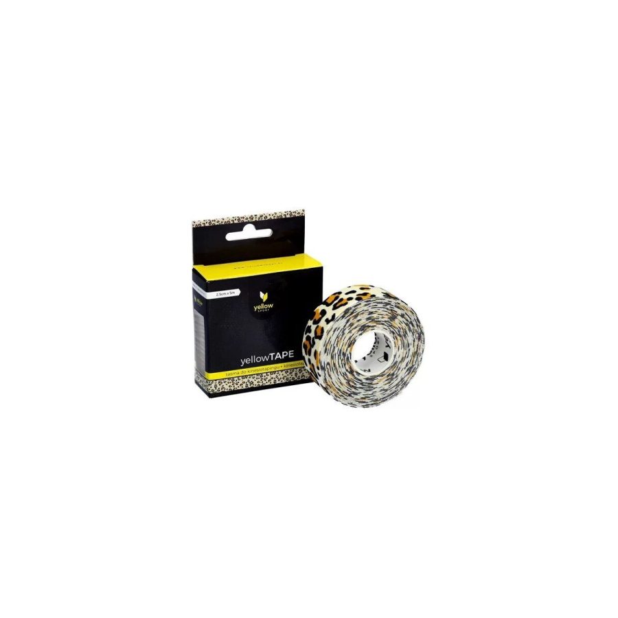 yellowTAPE limfātiskais kinezioloģiskais teips sejai, 2,5 cm × 5 m